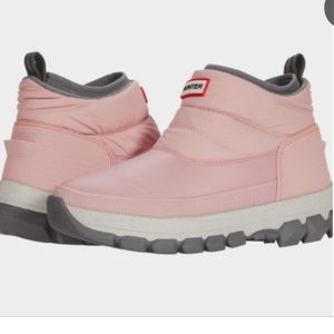 Hunter insulated ankle snow boots Size 7 brand new